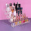 Acrylic Display Stand 4-Tier Clear 1 Piece 8