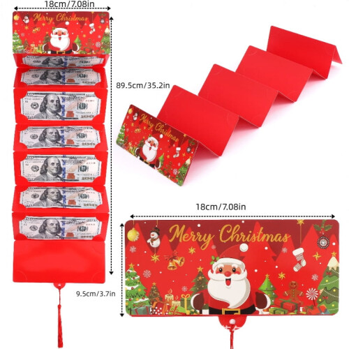 Christmas cash envelopes money holders gift boxes 2