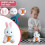 Plush Bunny Stuffed Animal Soft Rabbit Doll with Long Ears 7