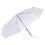 Automatic Open Compact Outdoor Umbrella White Polyester 1 1