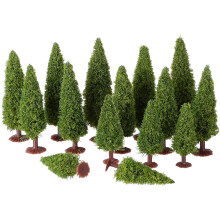 Tree Model Decor Wire and Sponge Set 15 pcs