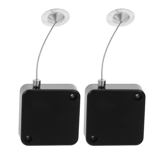 Retractable Remote Control Cable Tether Lock 2 pcs