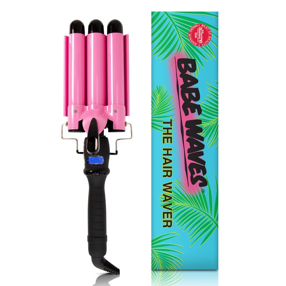 Babe Waves Hair Curling Wand Ceramic 3 Barrel