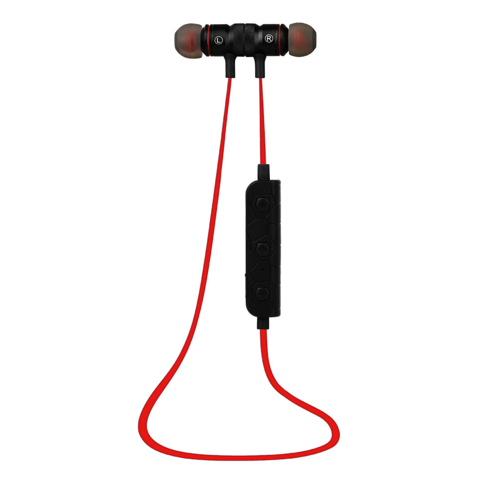Wireless In-Ear Neckband Headphones Bluetooth 4.1 Dual 9152228035041