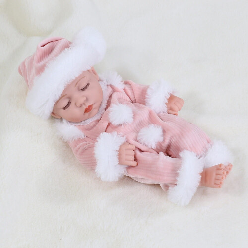 Silicone Infant Doll 11.8 inch 1