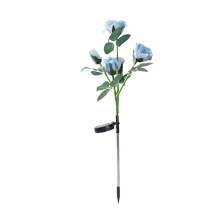 Solar Garden Lights Outdoor, Realistic Artificial Roses Flowers - Decorations for Yard Patio Flowerpot- Gardening Gifts for Homeowners Women Wife