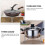 1Pack Kitchenware Trivets for Hot Pots Stainless Steel Steamer Rack 6