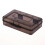 2PC Clear Plastic Pencil Box, Large Capacity, Snap-Tight Lid, Stackable, Compatible with School & Office Supplies 2