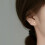 925 Sterling Silver Tiny Round CZ Tragus Helix Screw Back Stud Earrings A4075-Silver 3
