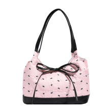 Borsa a tracolla singola da portare sotto il braccio, trendy, con fiocco francese, versatile e adatta al tempo libero Y5V