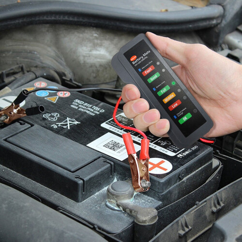 12V Automotive Battery Alternator Tester Car Scanner Tool 2