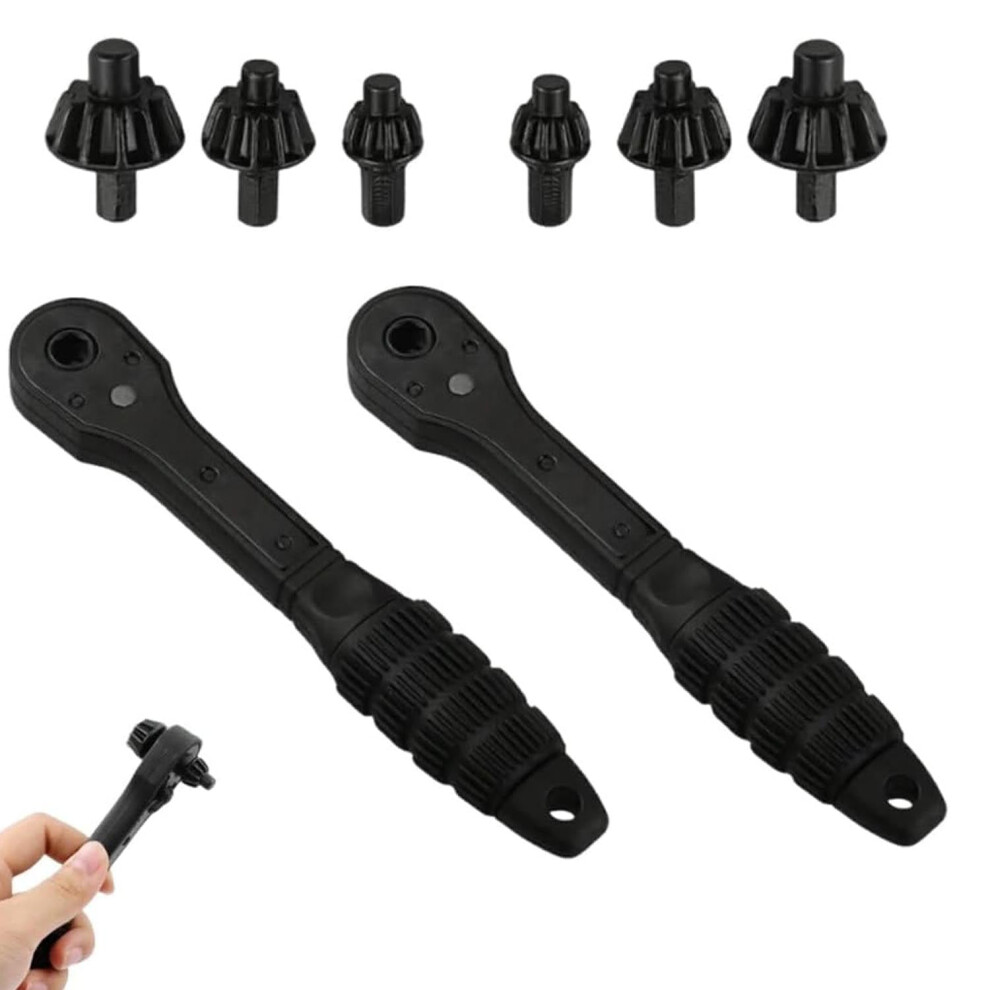 Ratchet Drill Chuck Key, Mini Double-Head Wrench For Electric Drills Â Compatible With Electric Drills (2Pcs) 9357860411899
