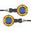 Retro Style Motorcycle Turn Signal Light with Sequential Rotating Effect 1