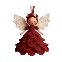 Little Angel DIY Crochet Kit – Cute Knitted Angel Accessories for Easter Tree Decor & Valentine's Day Gifts for Her