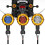 Retro Style Motorcycle Turn Signal Light with Sequential Rotating Effect 6