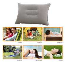 JMKQLZ Inflatable Travel Pillow & Backrest Cushion – Compact, Comfortable for Camping, Picnic, Airplane, Office – Compatible with All Users
