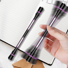 YZHMYR Rotary Stress Relief Pen, 7.48" 2-in-1 Write & Spin Balanced Pen for Students, Fidget Toy, Focus Aid – Compatible with School & Office