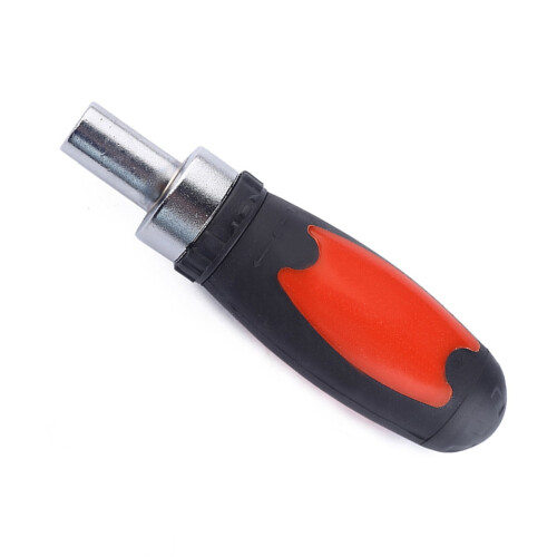 Wrench Tool 1 Set Hexagonal Screwdriver Handle Red Black Steel Plastic Cordless Screwdriver Accessory
