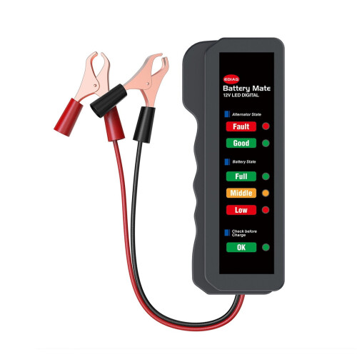 12V Automotive Battery Alternator Tester Car Scanner Tool
