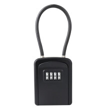4 Digit Combination Key Safe Box Waterproof Key Storage Lock Box with Removable Chain,Multiple Options Available
