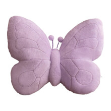 Butterfly-Shaped Throw Pillow – Soft Plush Animal Pillow Cover for Bed, Sofa, Dorm & Girls' Room Decor