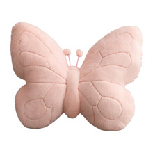Butterfly-Shaped Throw Pillow – Soft Plush Animal Decor for Bed, Sofa, Dorm & Girls' Bedroom (Compatible with Standard Inserts)