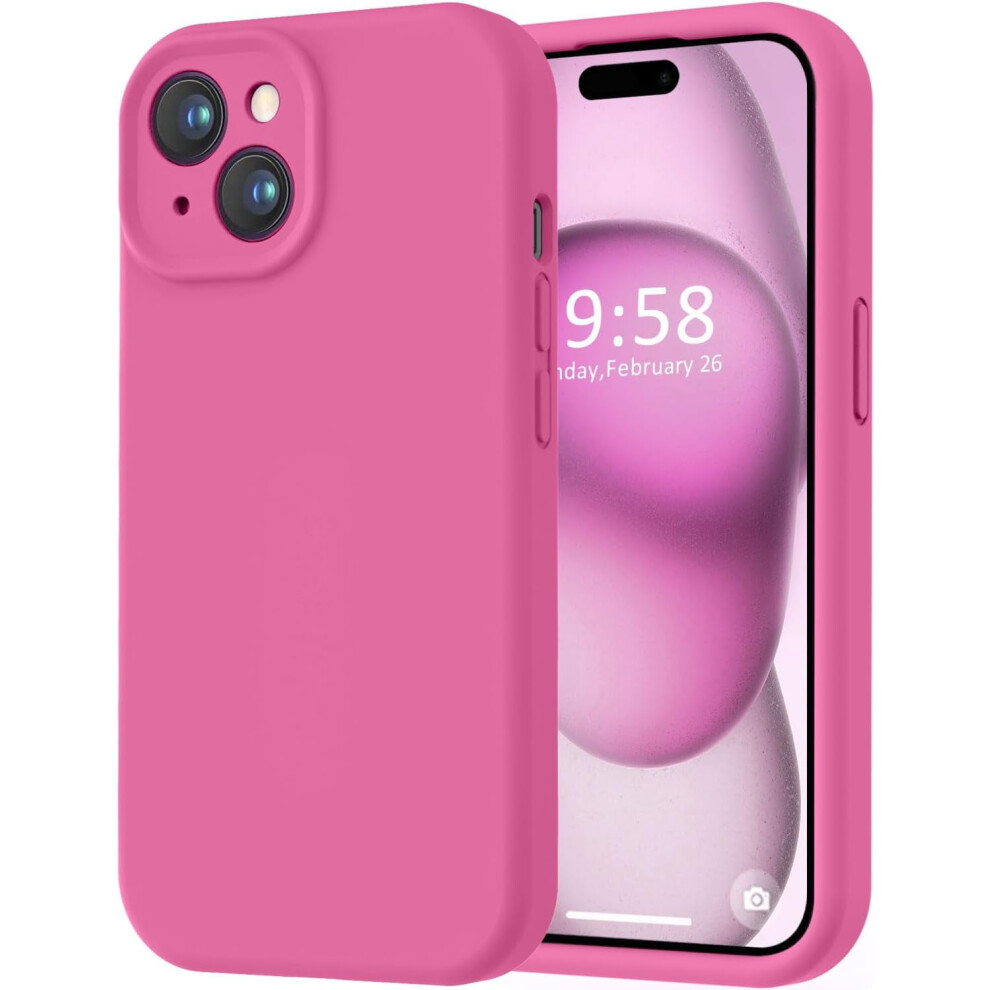 Compatible With Iphone 15 Case: Smooth Silicone, 8Ft Drop Protection, Microfiber Lining, Full Body Coverage Â Pitaya 9557311459788