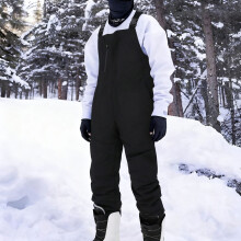 Men's Waterproof Insulated Snow Bibs Windproof 1 pair