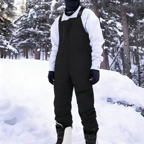 Men's Waterproof Insulated Snow Bibs Windproof 1 pair