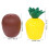 HEMOTON Creative Pineapple and Coconut Shaped Cups for Kids Reusable PP Material Assorted Color 2