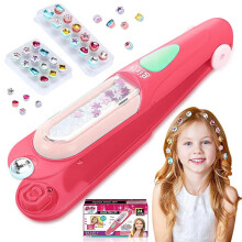 Hair Gem Stamper Kit Bling Jewels for Girls 3+