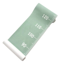 Wall-Mounted Growth Chart Canvas Ruler for Kids 1-Pack