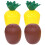 HEMOTON Creative Pineapple and Coconut Shaped Cups for Kids Reusable PP Material Assorted Color 4