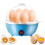 Mini Electric Egg Cooker Blue 6-Egg Auto Shut-Off 1