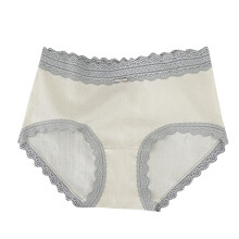 Cotton Underwear for Women High Waisted Womens Underwear Pack Sexy Lace Edge Bikini Cheeky Panties Brief