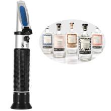 Refractometer Alcohol Alcoholometer meter 0~80%V/V ATC Handheld Tool Hydrometer concentration spirits tester Refractometer,Operation is Simple