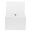 1Pack Rectangular Suggestion Box for Office Use in Transparent 8.1x6.3x4.7in 5