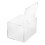 1Pack Rectangular Suggestion Box for Office Use in Transparent 8.1x6.3x4.7in 7