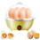 Mini Electric Egg Cooker Yellow 6-Egg Auto Shut-Off 1