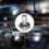 Λαμπτήρας προβολέα H4Super White LED 6000-6500K High Low Beam Auto Headlight 4000LM 6