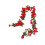 Valentine's Day Stickers Butterfly Design 12-Pack 1