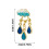 Cloud Rain Stud Earrings Freshwater Drop Jewelry 5
