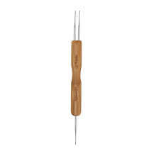 FEAMOS Double End Dreadlock Crochet Hook 0.5Mm 0.75Mm Needle Weaving Crochet, Include 1 Hook, 2 Hooks, 3 Hooks For Braid Craft