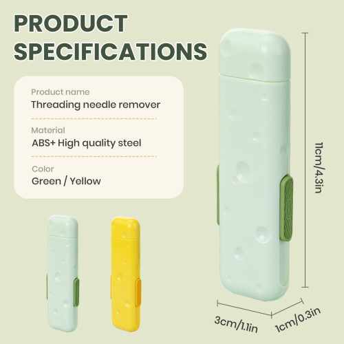 Xoxingysm DIY Automatic Needle Threader with Storage Case 2