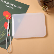 Boîte de rangement portable et translucide pour masques et textiles de maison Xoxingysm, idéale pour les étudiants.