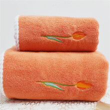 Xoxingysm Bath Towel Coral Velvet Towel Towel Cover Towel Baby and Children'S Soft Absorbent Flower for Home Use