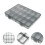 Πλαστικός οργανωτής εργαλείων Topbathy Screw Storage Box18 Partition για παξιμάδια, μπουλόνια και 1