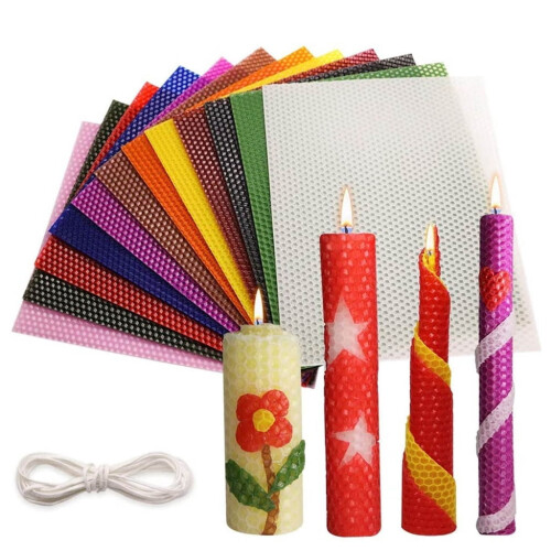 Tizuqe Wax Sheets for Candle Making 12 Pieces 1