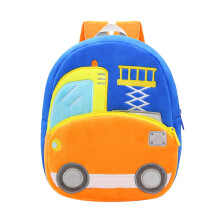 Rucsacuri cu animale, rucsac pentru vehicule inginerești, drăguț, moale, cu desene animate de pluș, mini genți de zi