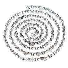 5.5yd Stainless Steel Cable Curb Chain Link Jewelry Making Accessories 4x6mm
